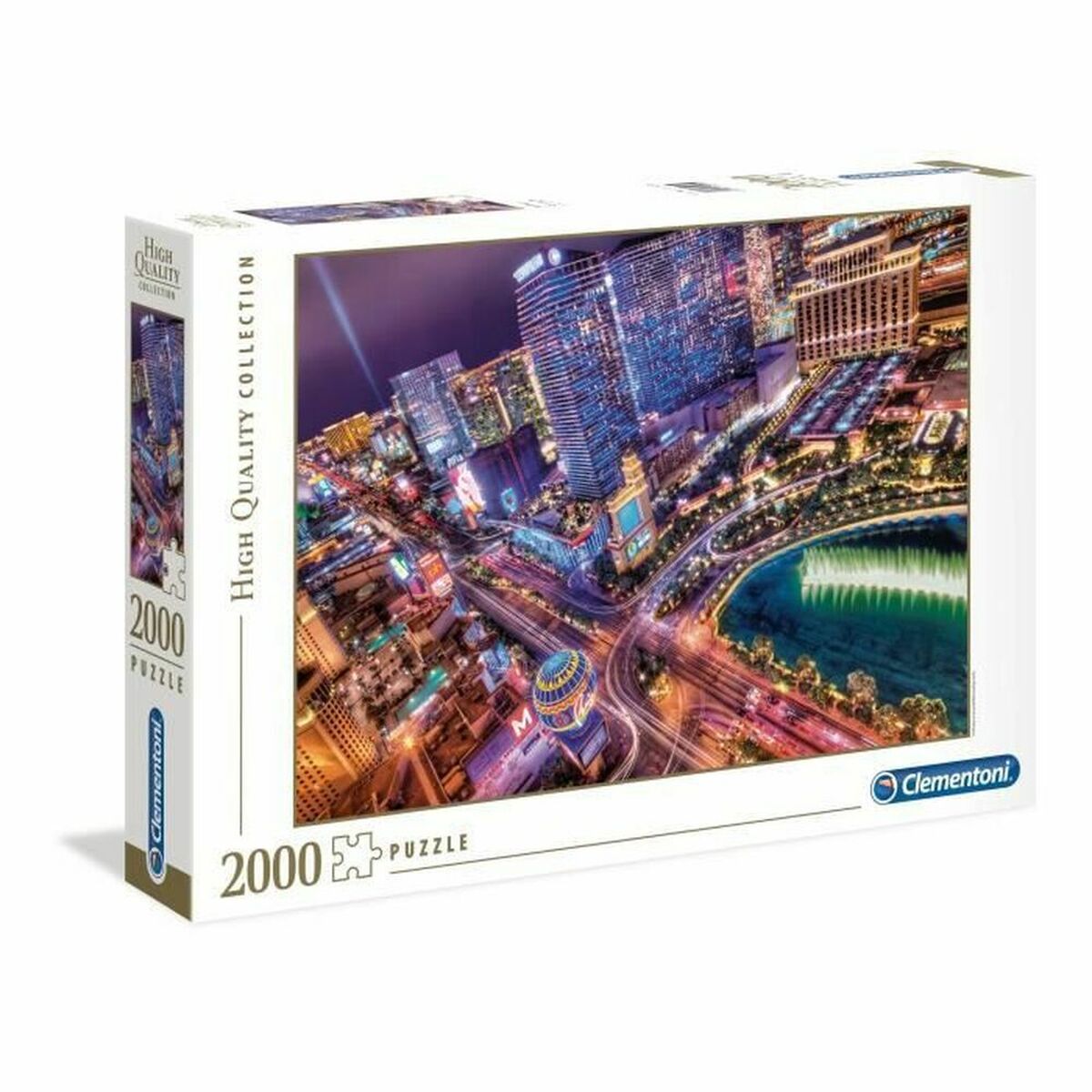 Pussel Clementoni Las Vegas 97,5 x 66,8 cm 2000 Delar