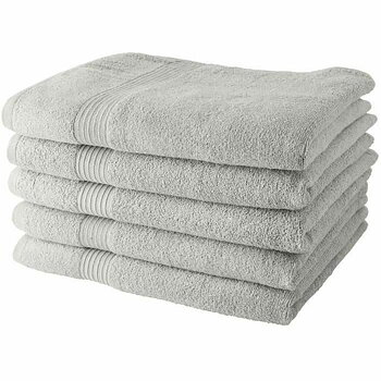 Handduksset TODAY Vit 5 Delar 70 x 130 cm