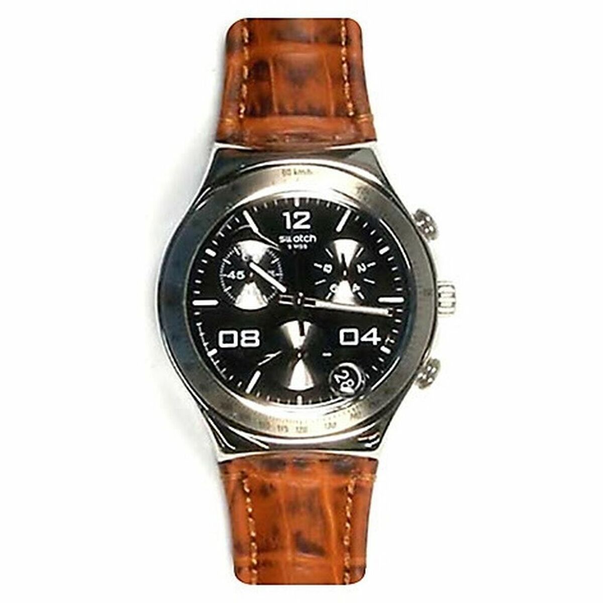 Herrklocka Swatch YCS564C Svart Silvrig
