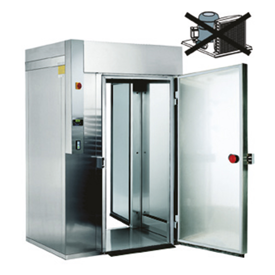 Snabbkyl för remote kylning, rulle, +90 °C/-18 °C, 10x GN 2/1 eller 60x80