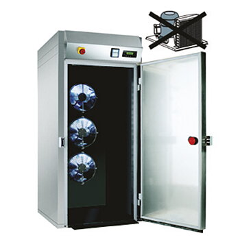 Snabbkyl för remote kylning, rulle, +90 °C/-18 °C, 10x GN 1/1 eller 60x40