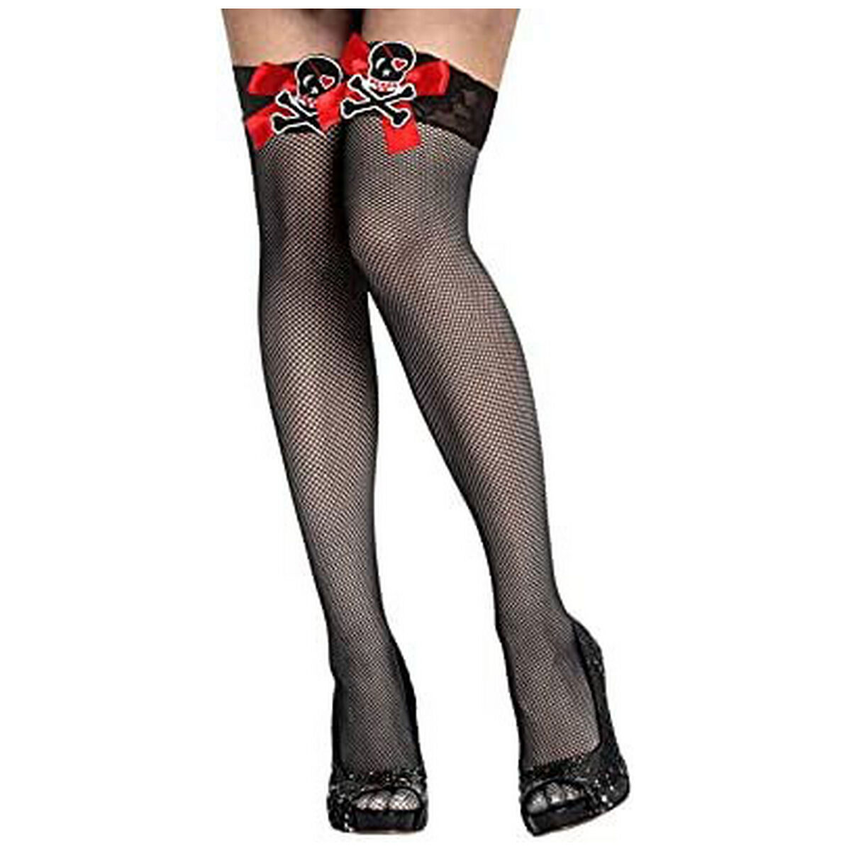 Kostymstrumpor Pirate One size Svart Pirat