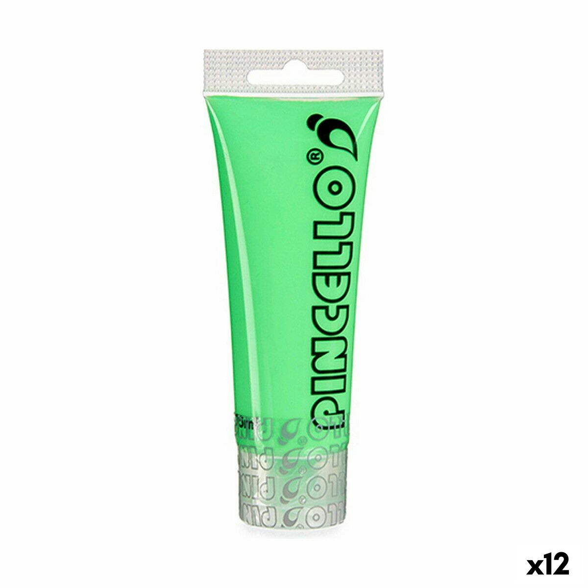 Akrylfärg Pincello Neon Grön 75 ml (12 antal)