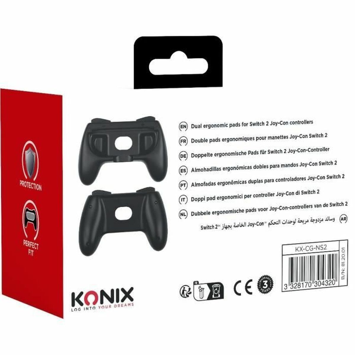 Bordfäste KONIX Joy-Con - 3