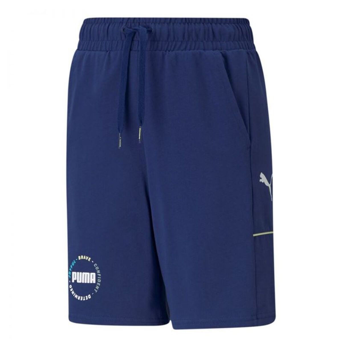 Sportshorts för barn Puma Alpha Jersey Blå