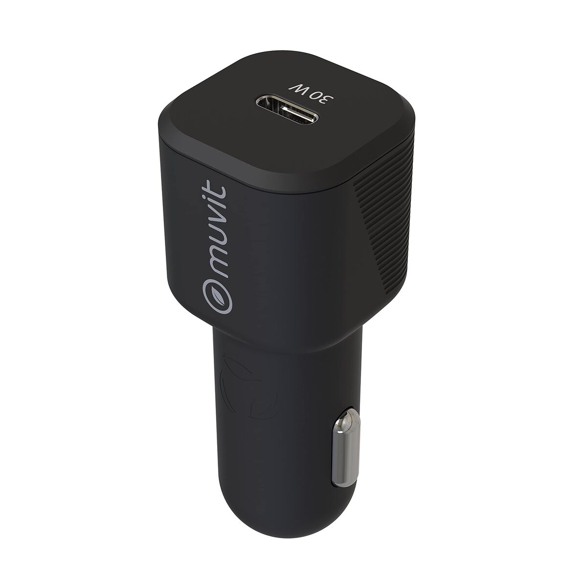 Billaddare USB Muvit Svart 30 W