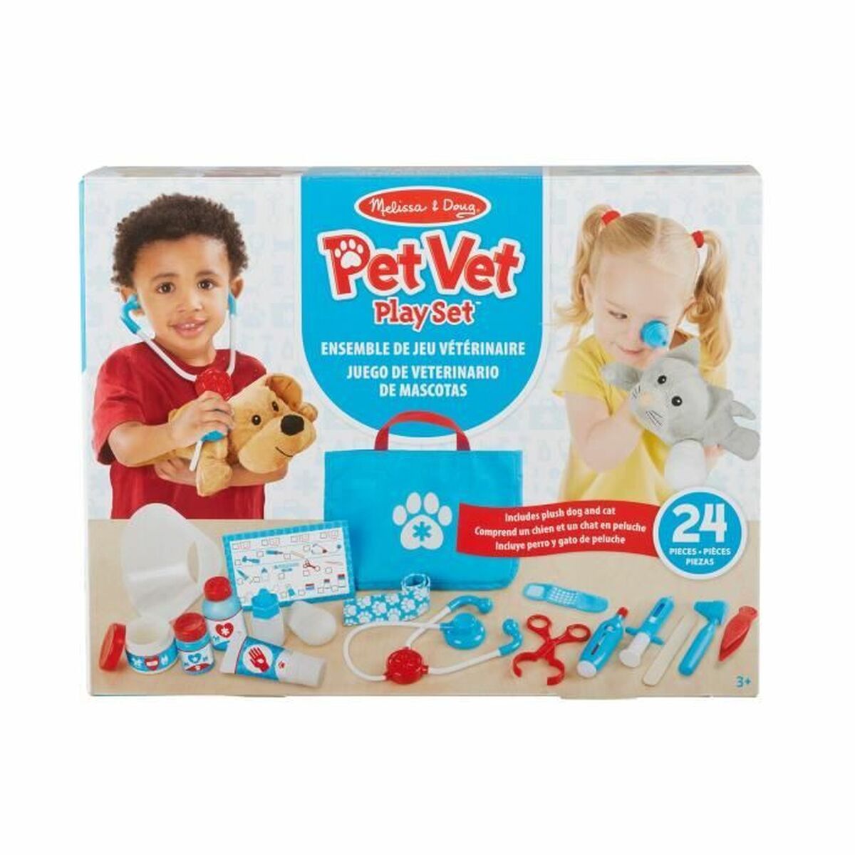 Leksak, doktorsväska med tillbehör Melissa & Doug