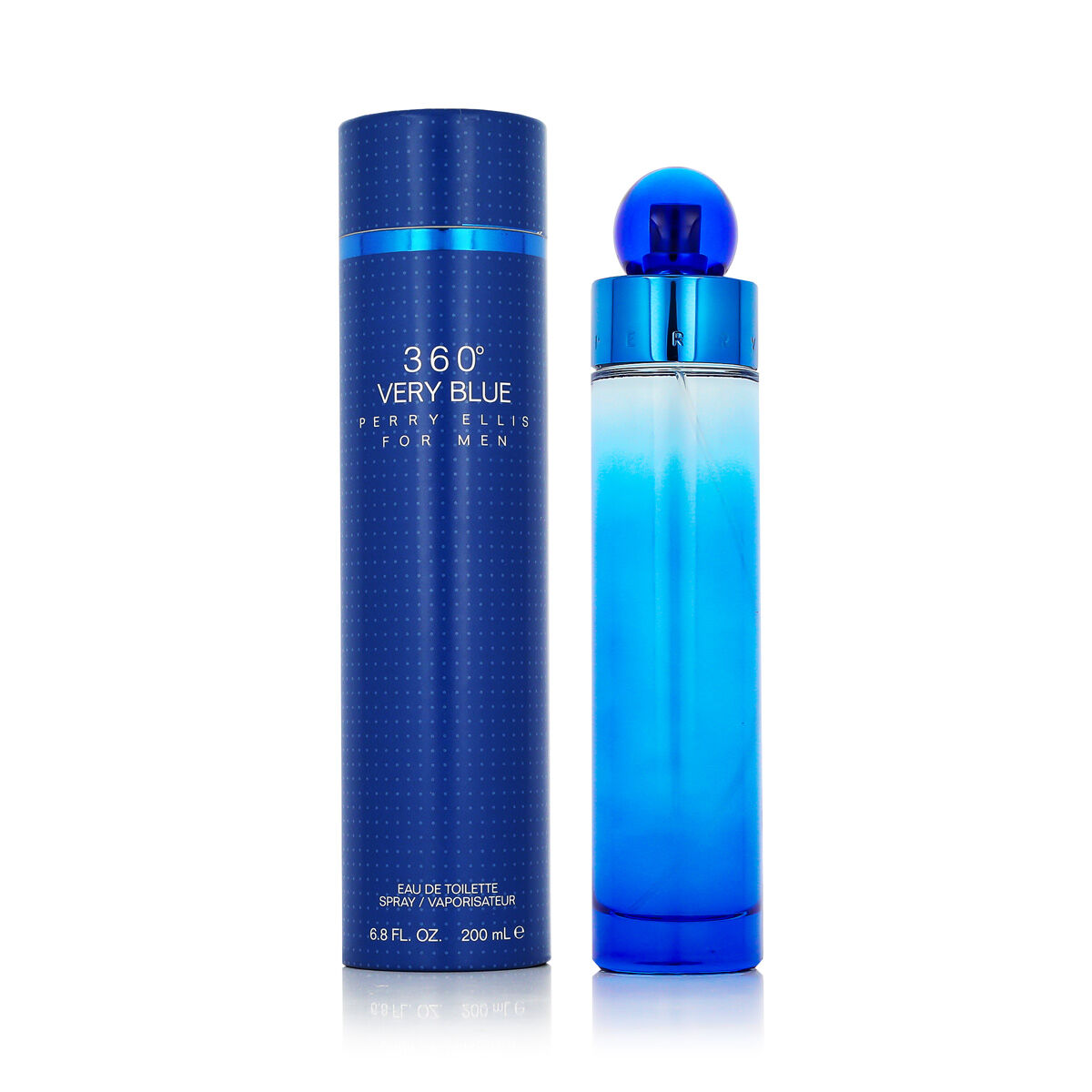 Parfym Herrar Perry Ellis 360° Very Blue for Men EDT 200 ml