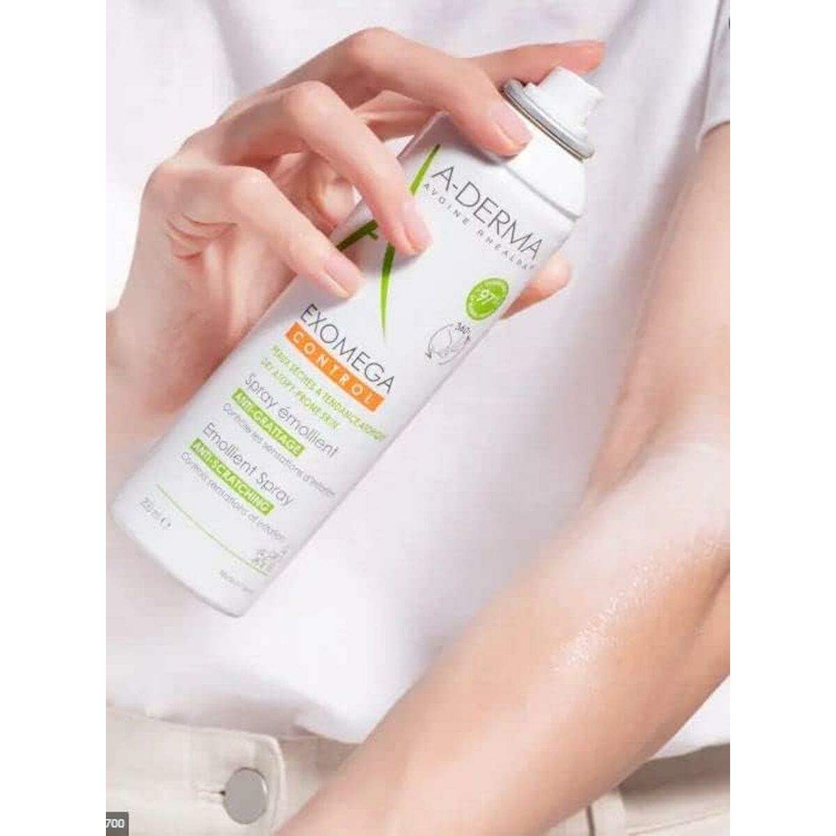 Rengöringsskum A-Derma Exomega Control 50 ml - 2