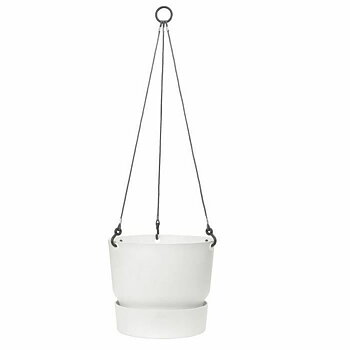 Hängande Ampelkruka Elho Greenville Vit Plast Ø 23,9 x 20,3 cm