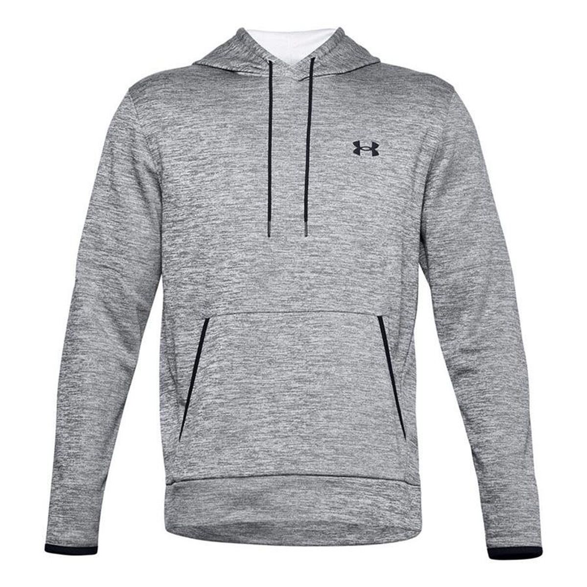 Tröja med huva Herr Under Armour Fleece Twist Mörkgrå