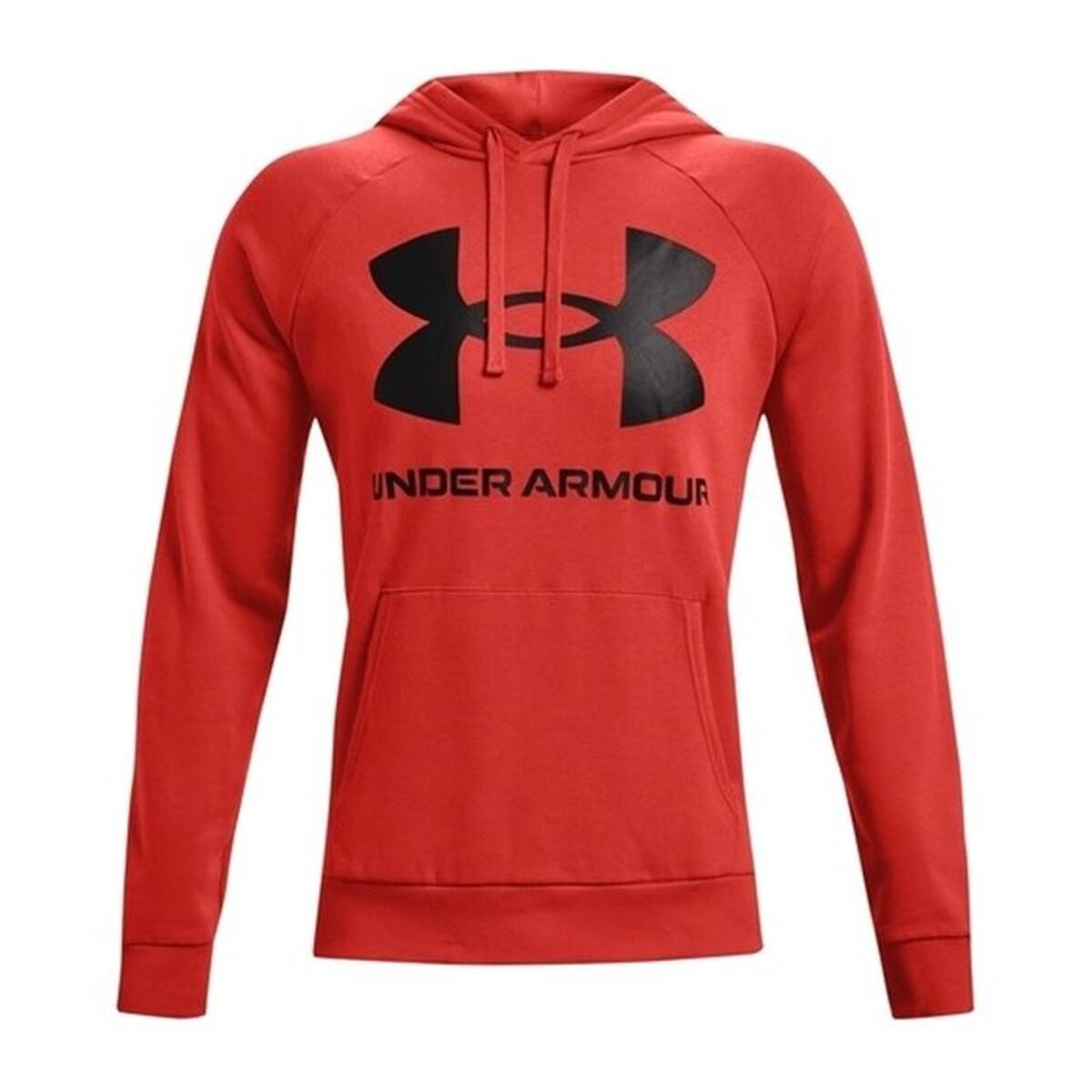 Tröja med huva Herr Under Armour Fleece Rival Röd
