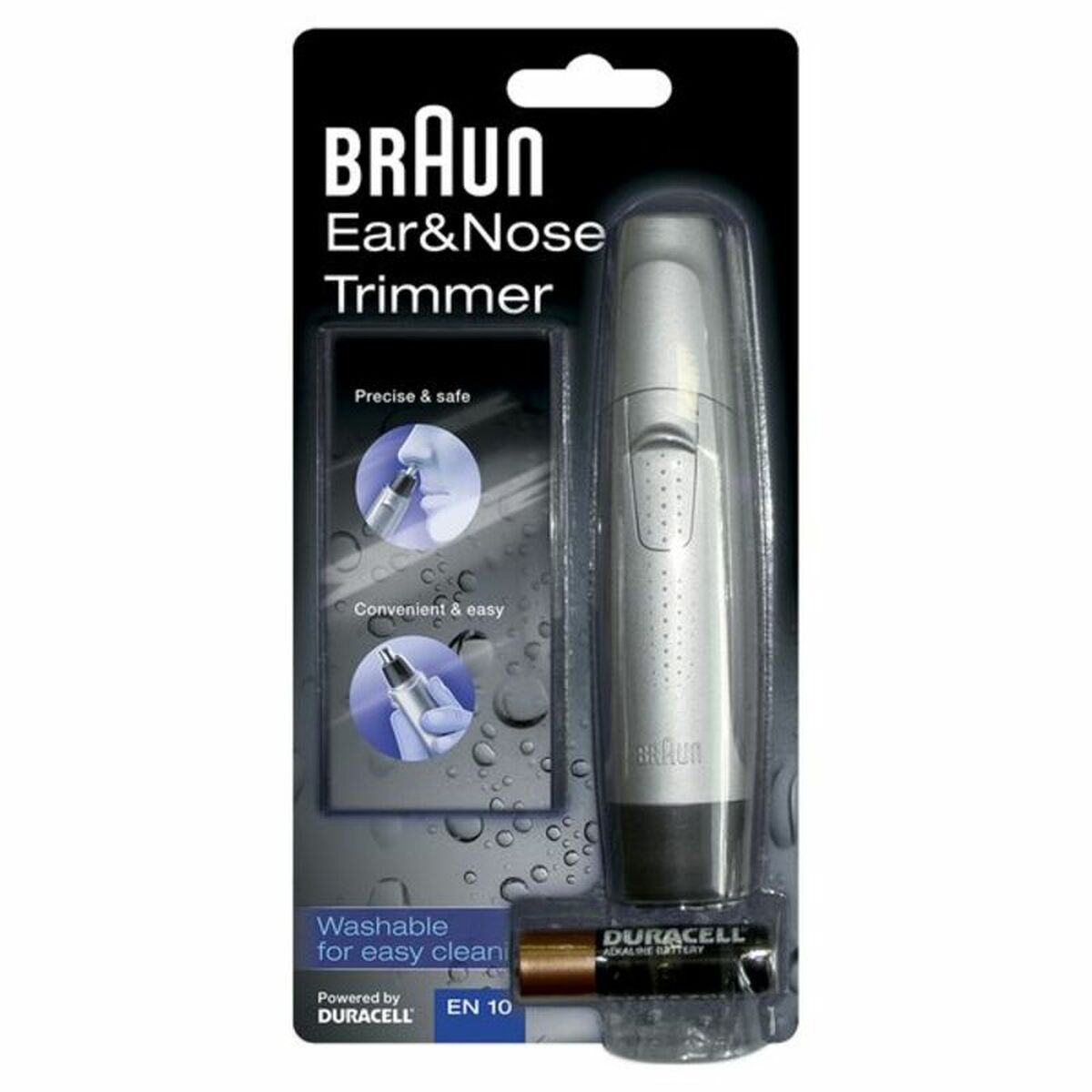 Hårtrimmer Braun Braun Exact Series Ear & Nose 1 AA