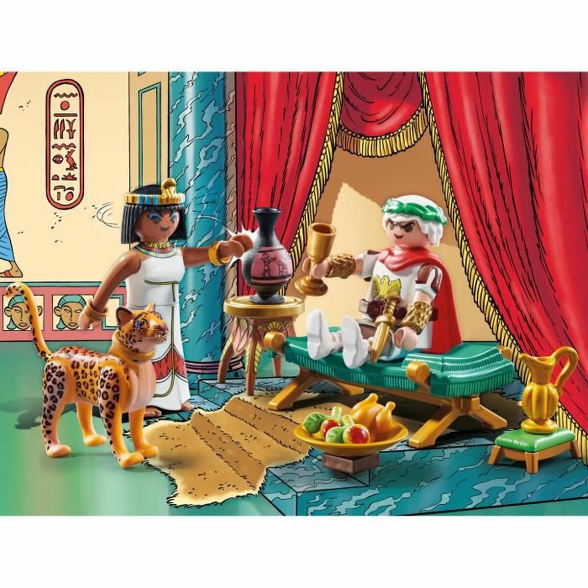 Playset Playmobil 71270 - Asterix: César and Cleopatra 28 Delar - 2
