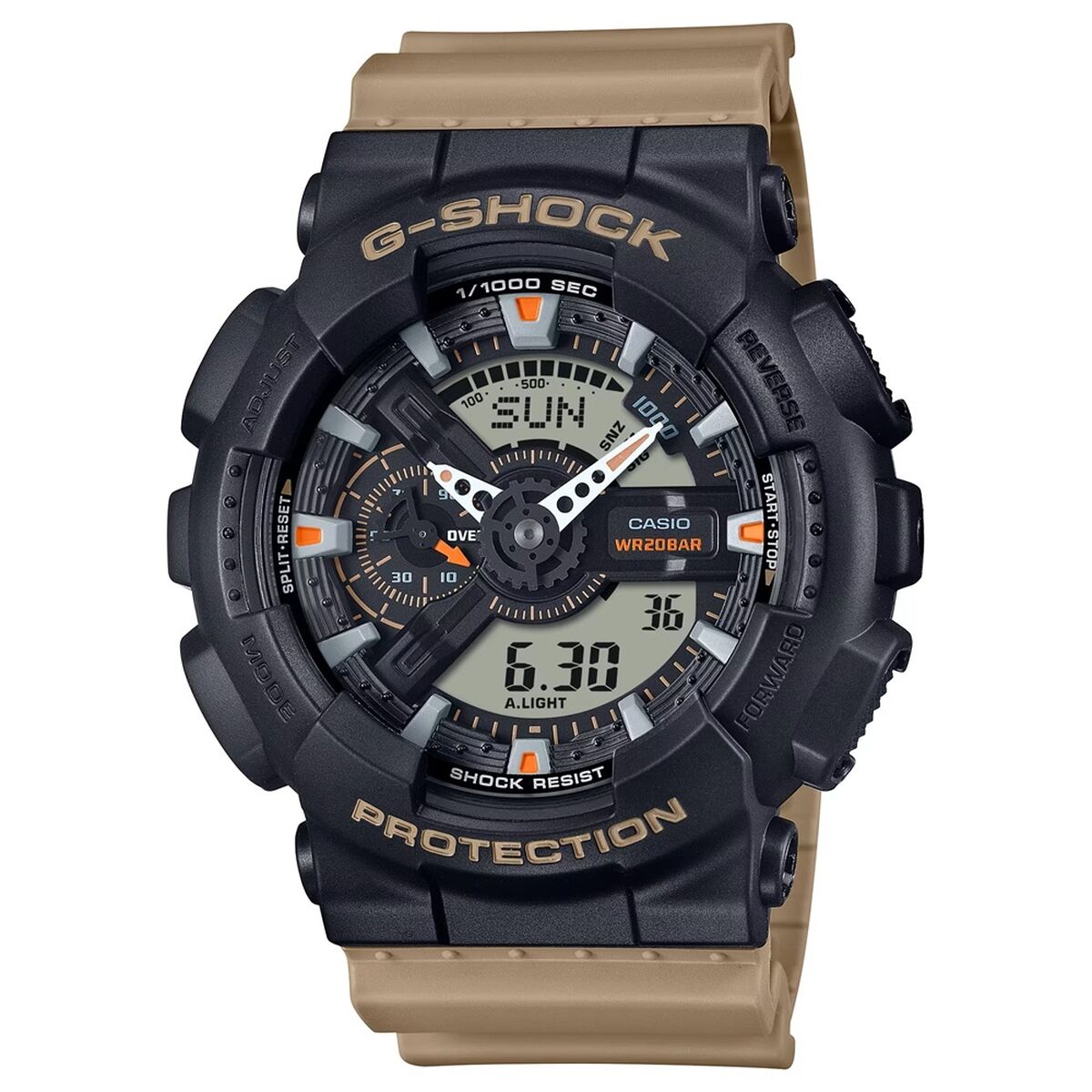 Herrklocka Casio G-Shock OVERSIZED - TWO TONE UTILITY COLOURS (Ø 51 mm)