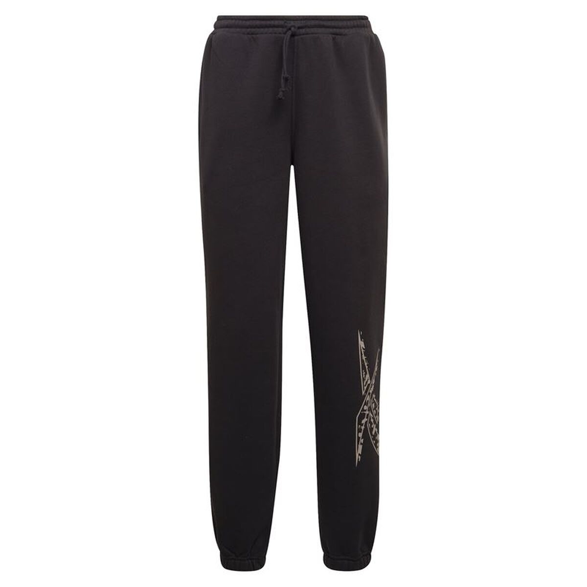 Långa träningsbyxor Reebok Modern Safari Jogger Svart Kvinna