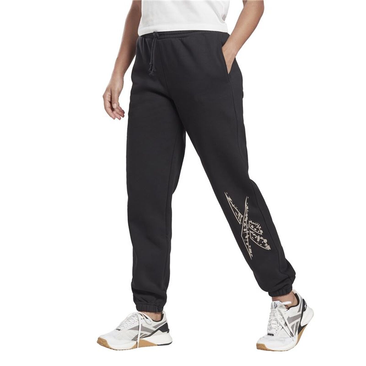 Långa träningsbyxor Reebok Modern Safari Jogger Svart Kvinna - 2