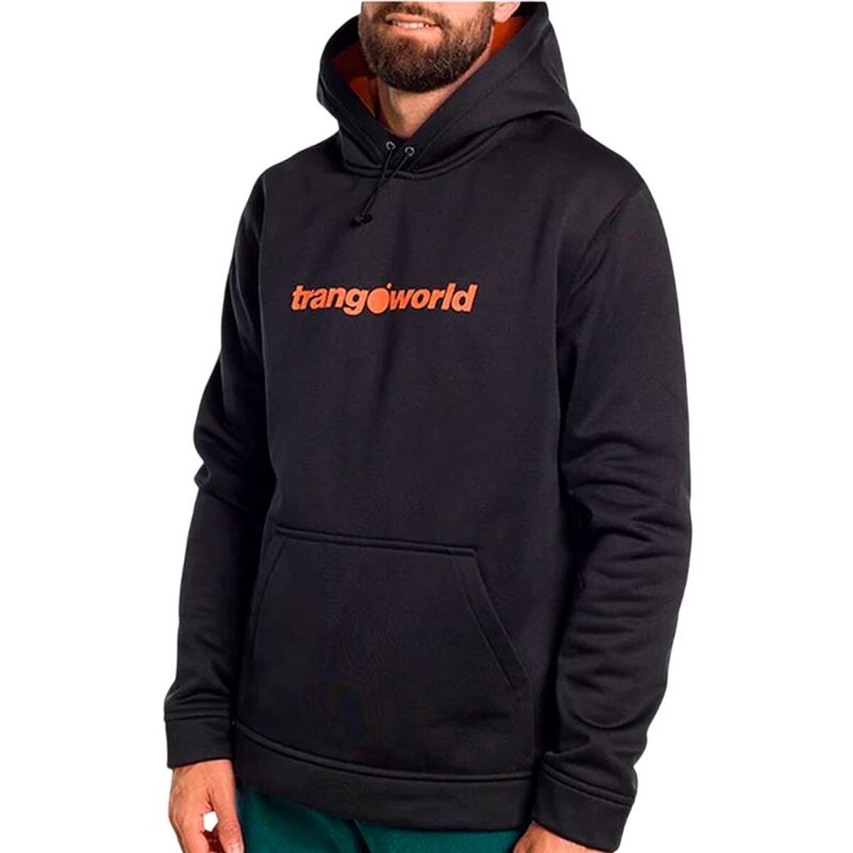 Tröja med huva Herr Trangoworld Login V02 Svart