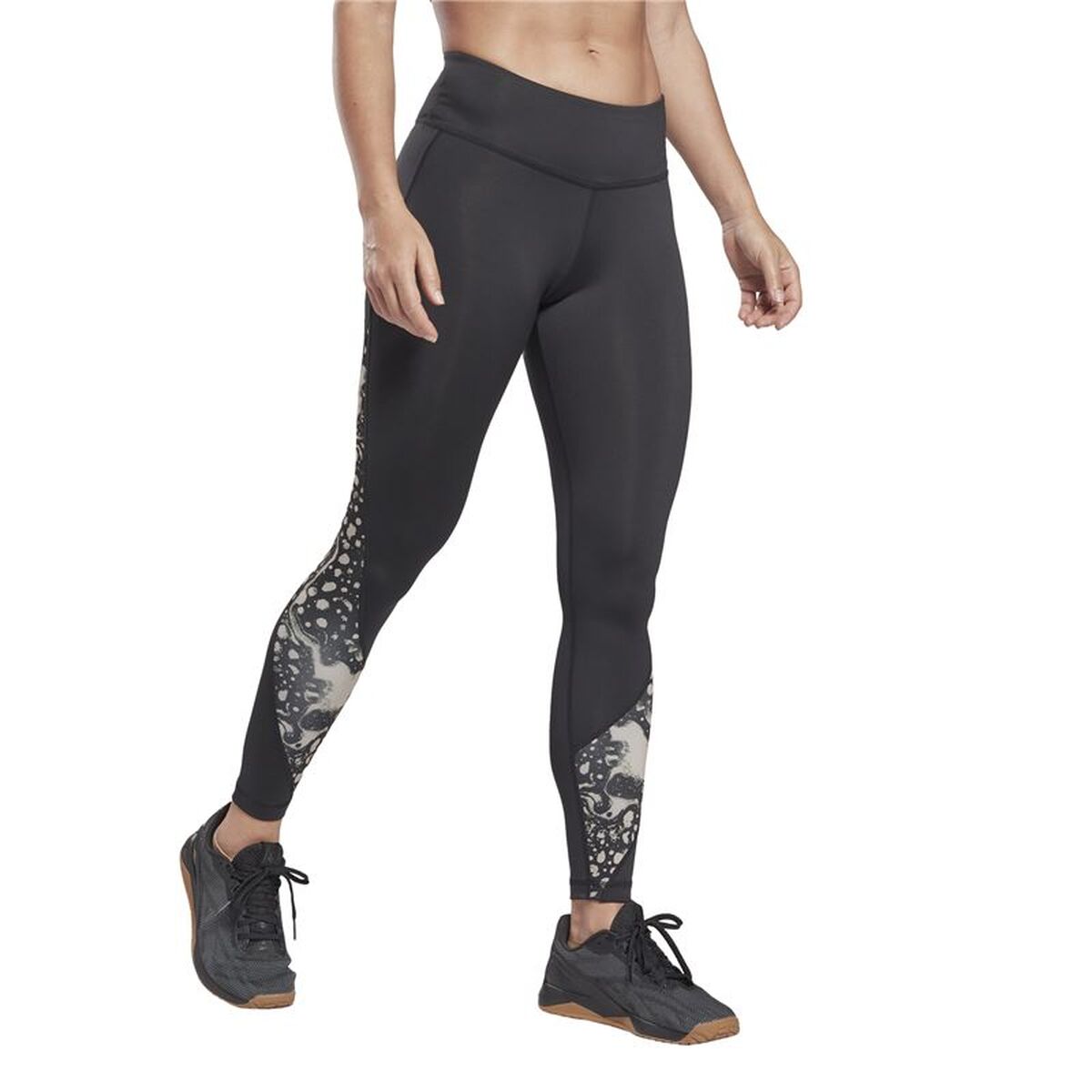 Sport-leggings, Dam Reebok Modern Safari W Svart - 2
