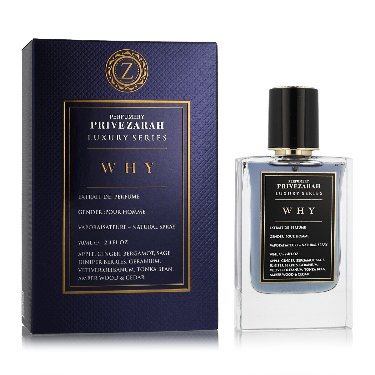 Parfym Herrar Prive Zarah Why 70 ml