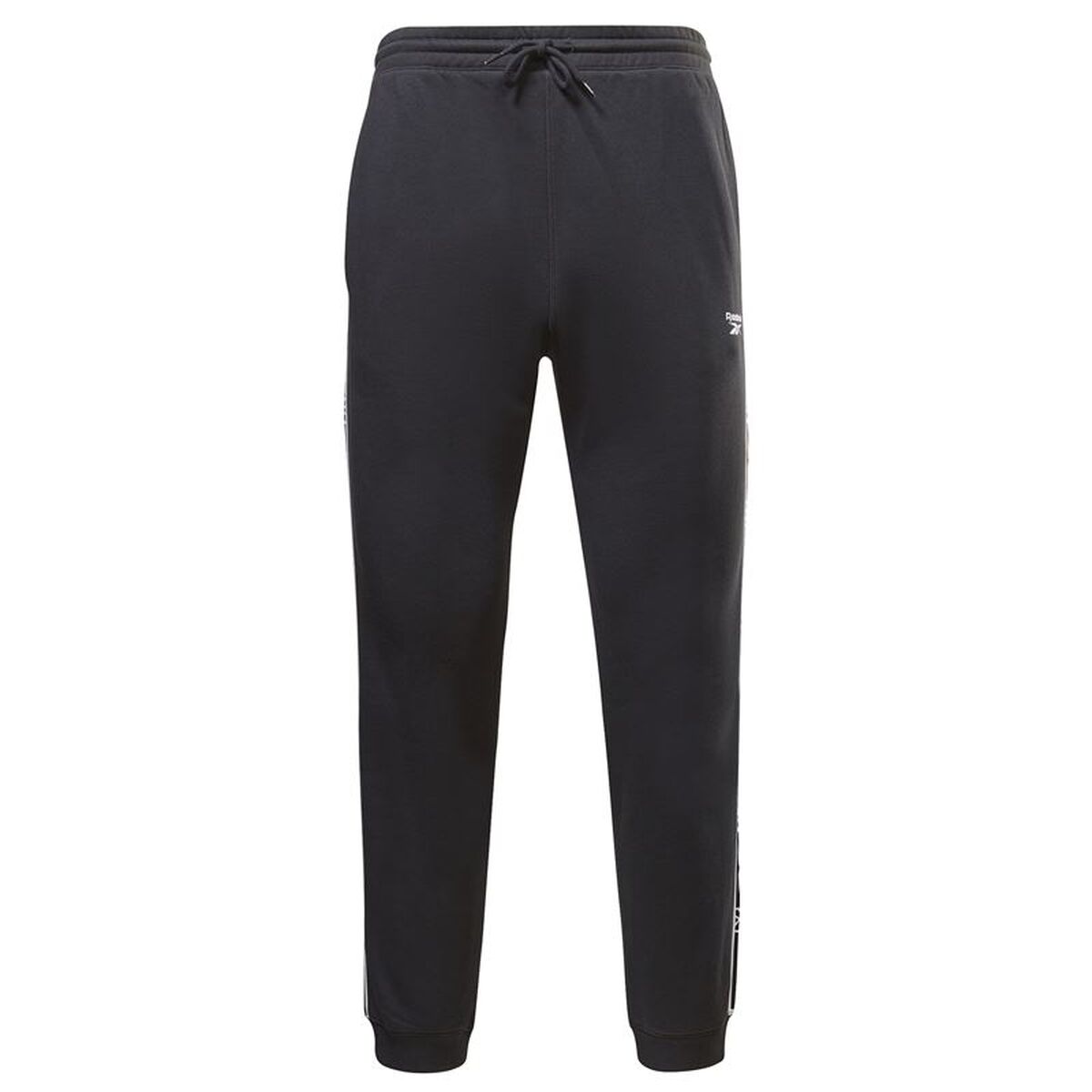 Långa träningsbyxor Reebok Ri Tape Jogger Svart Män
