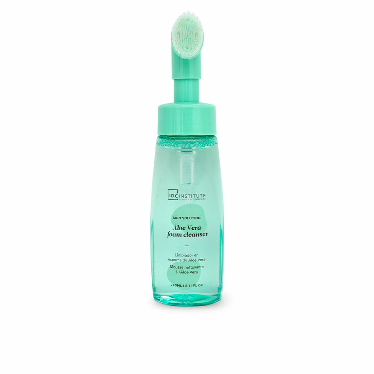 Skummande rengöringsgel IDC Institute Aloe Vera 240 ml Aloe Vera