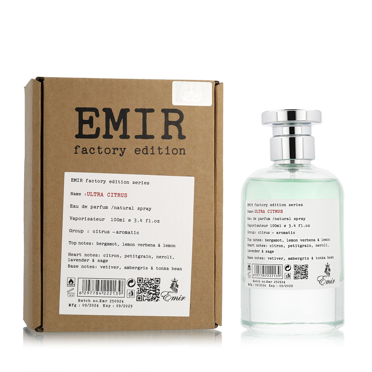 Parfym Herrar Emir Ultra Citrus EDP 100 ml