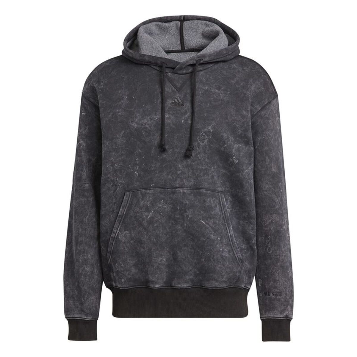 Tröja med huva Herr Adidas All Szn Svart