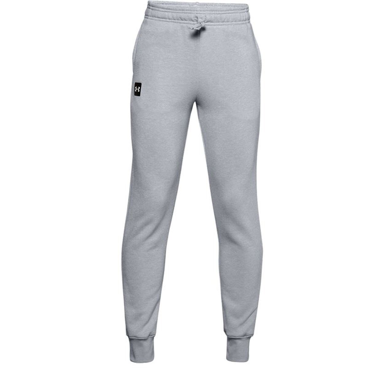 Träningsbyxa barn Under Armour Rival Fleece Grå