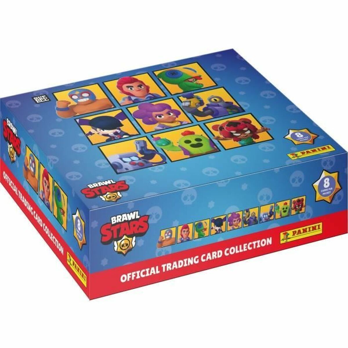 Klistermärkespaket Panini BRAWL STARS 144 Delar