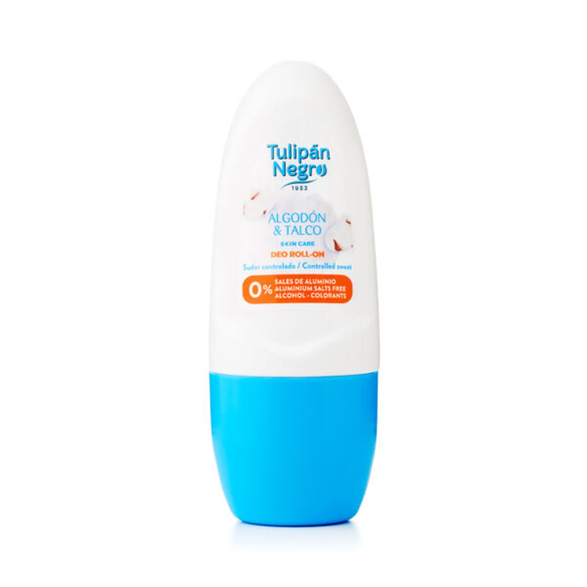 Roll-on deodorant Tulipán Negro Algodon & Talco 50 ml