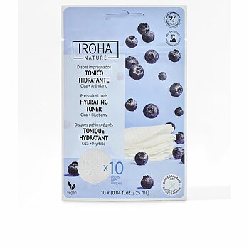 Ansiktsrengöring Iroha Hydrating Toner (10 antal)