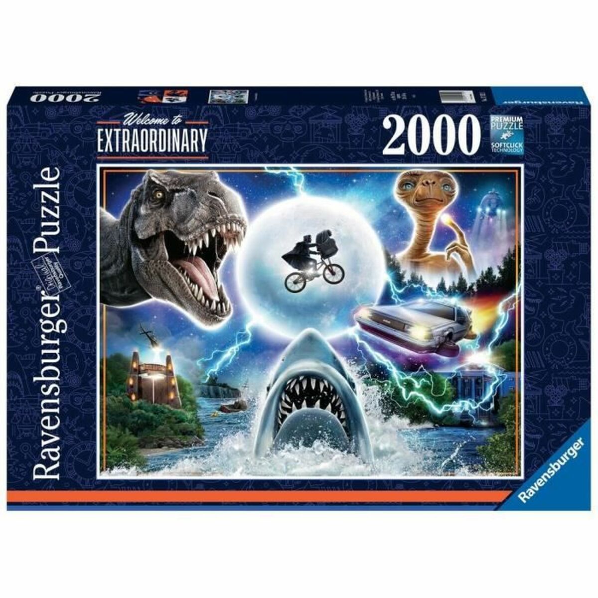 Pussel Ravensburger Iceland: Kirkjuffellsfoss  2000 Delar - 2