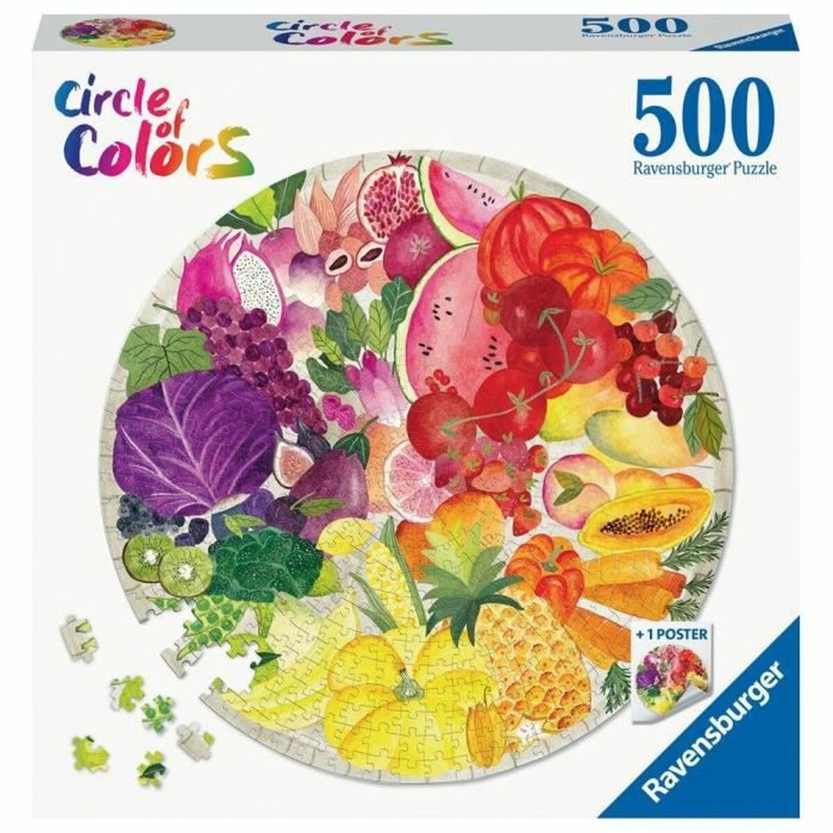 Pussel Ravensburger Iceland: Kirkjuffellsfoss  (500 Delar) - 2