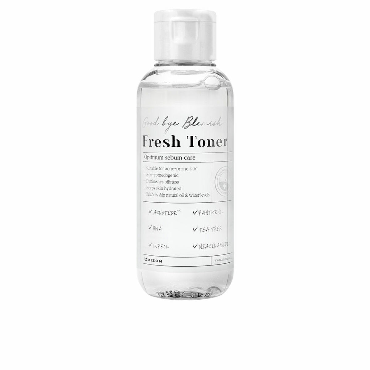 Exfolierande ansiktsvatten Mizon Good Bye Blemish 120 ml Akneisk hud