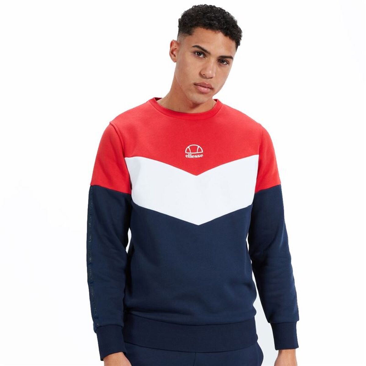 Tröja med huva Herr Ellesse Resistenza  Röd
