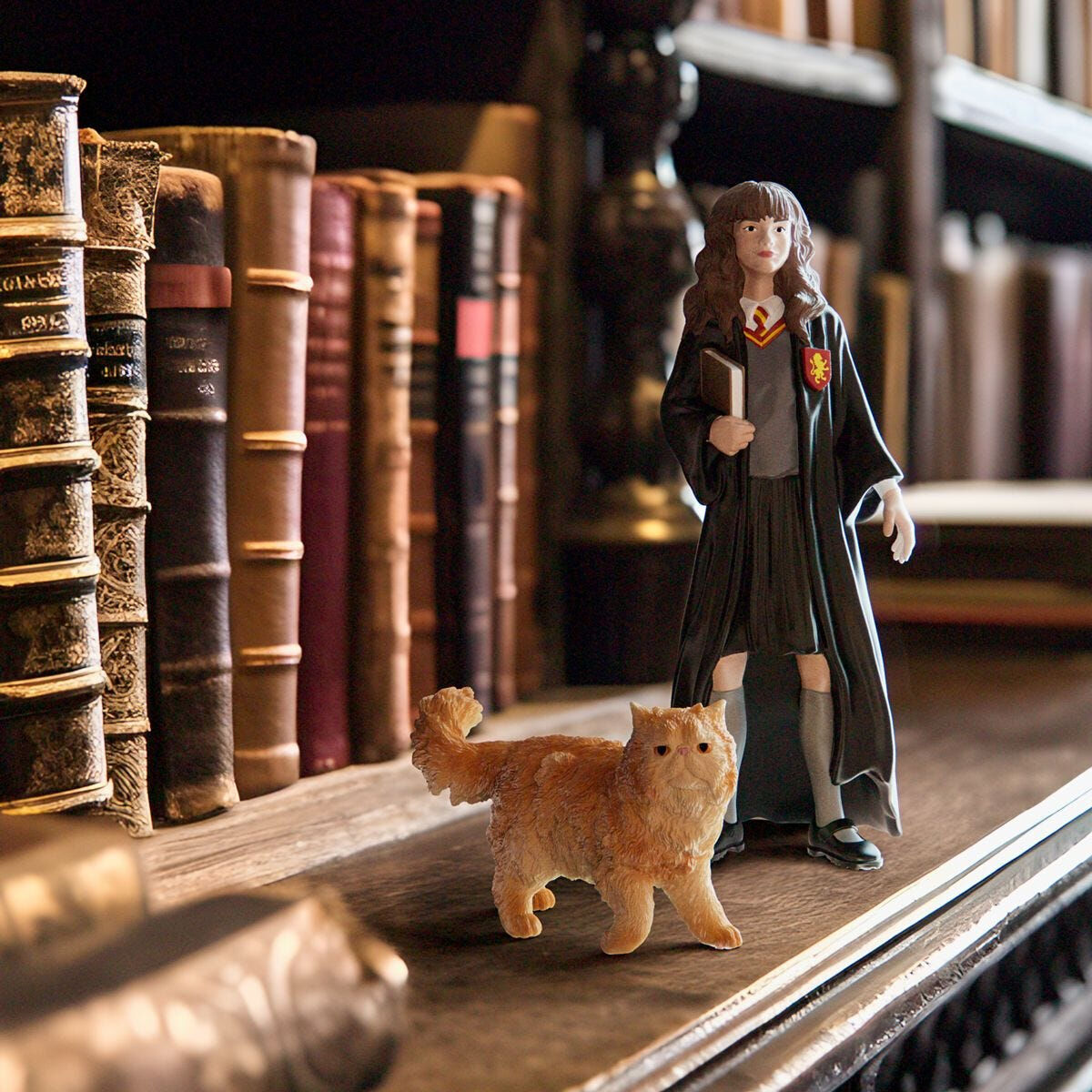 Sats med figurer Harry Potter Hermione & Crookshanks - 3