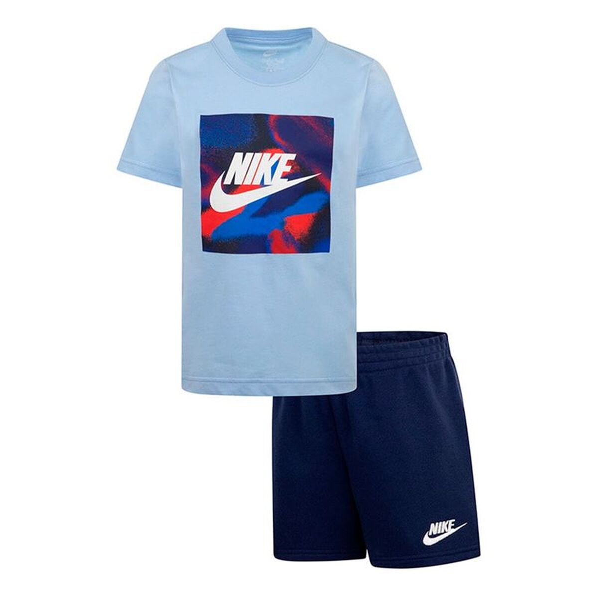 Träningskläder, Barn Nike Nkn Club Express Ss Tee Blå