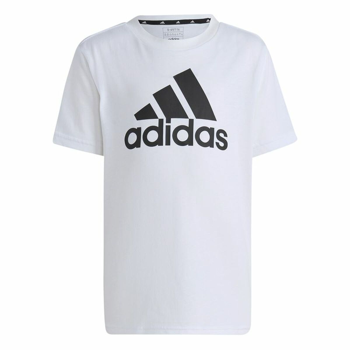 T-shirt med kortärm Unisex Adidas Lk Bl Co Vit