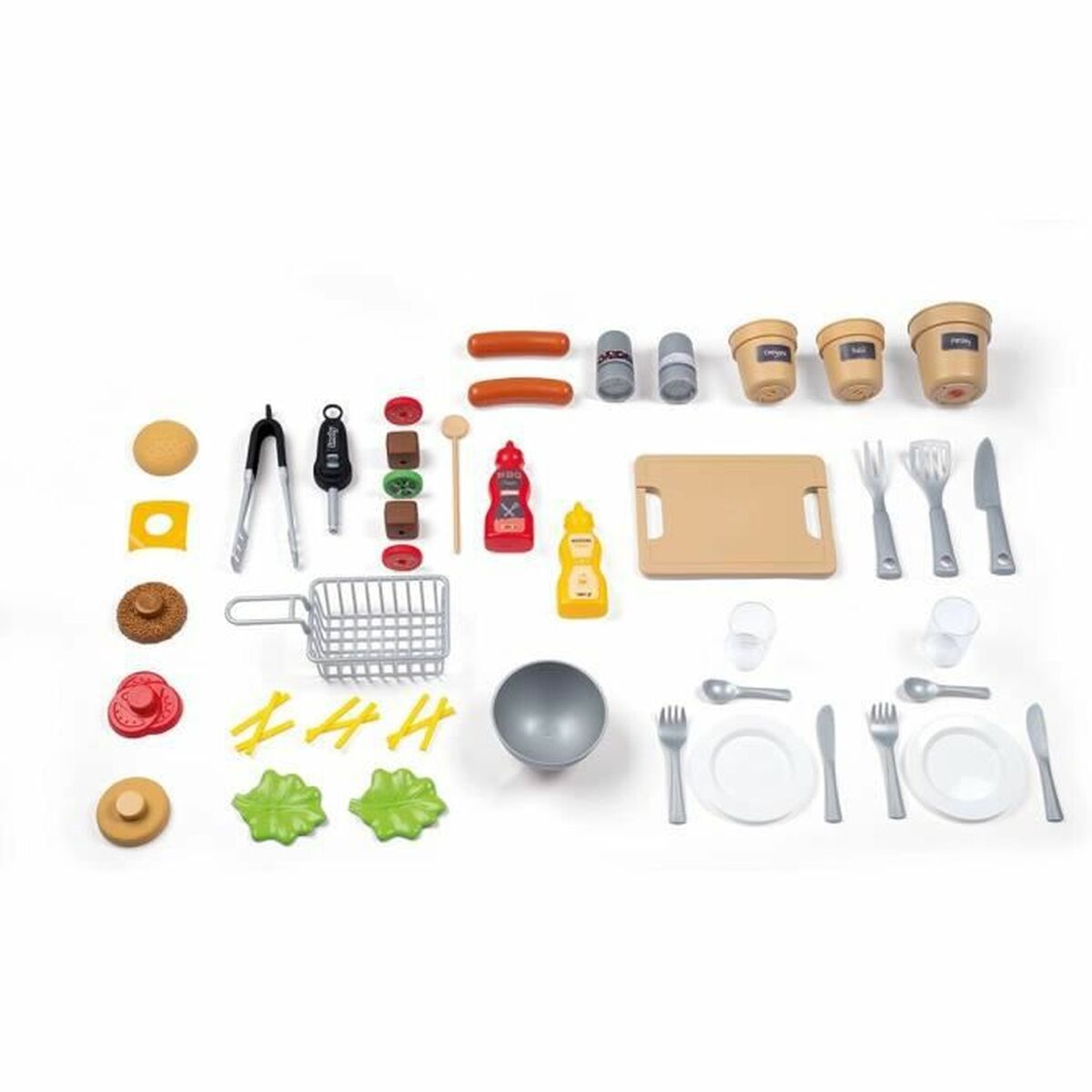 Leksakskök Smoby Garden Kitchen Grill 43 Delar - 2