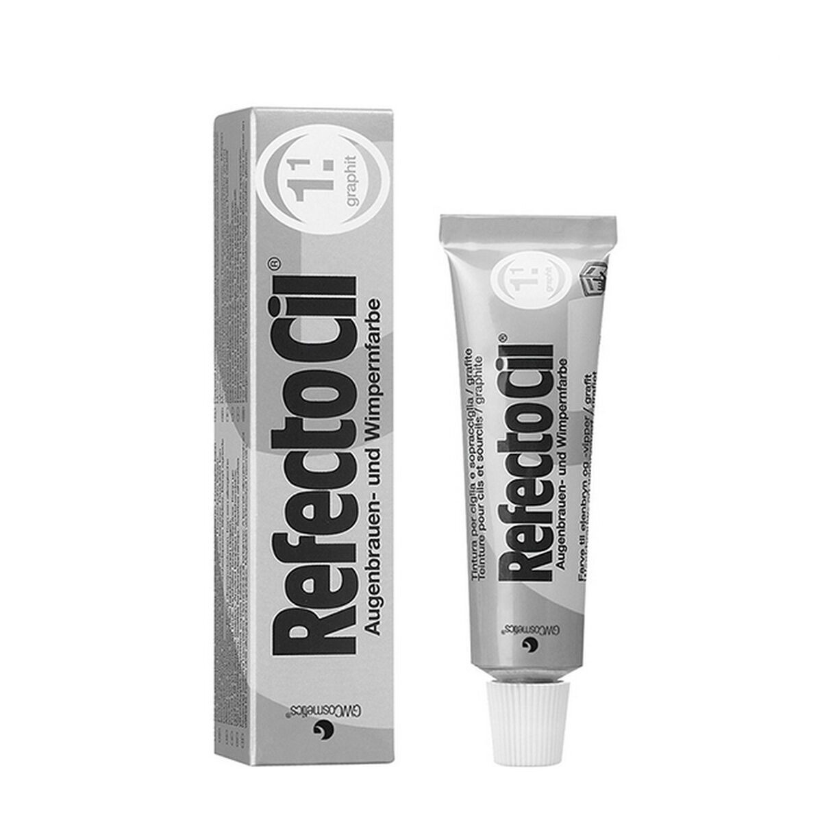Ögonbryn färgade Fama Fabré Eyelash And Eyebrow Tint Nº 1.1-Graphite 15 ml