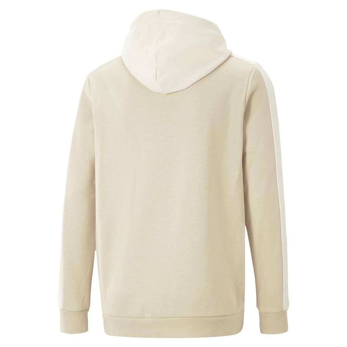 Tröja med huva Herr Puma Essentials Block X Tape Beige - 2