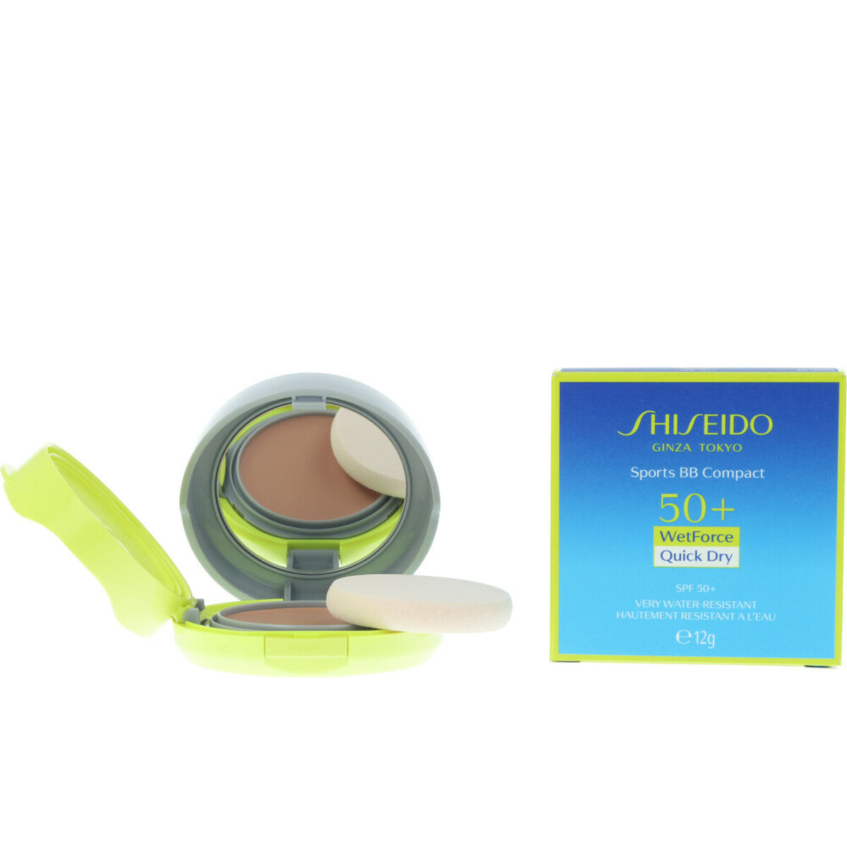 Fuktighetskräm med sminkad effekt Sun Care Sports BB Compact Shiseido SPF50+ Spf 50 12 g - 2
