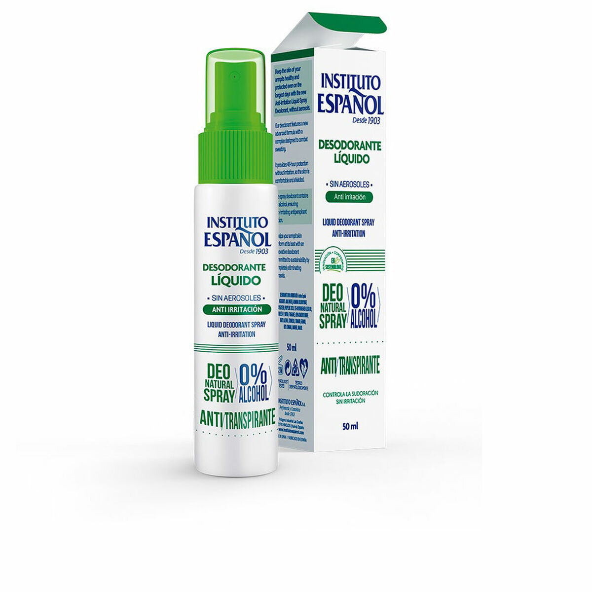 Deodorant Instituto Español ANTI IRRITACIÓN 50 ml