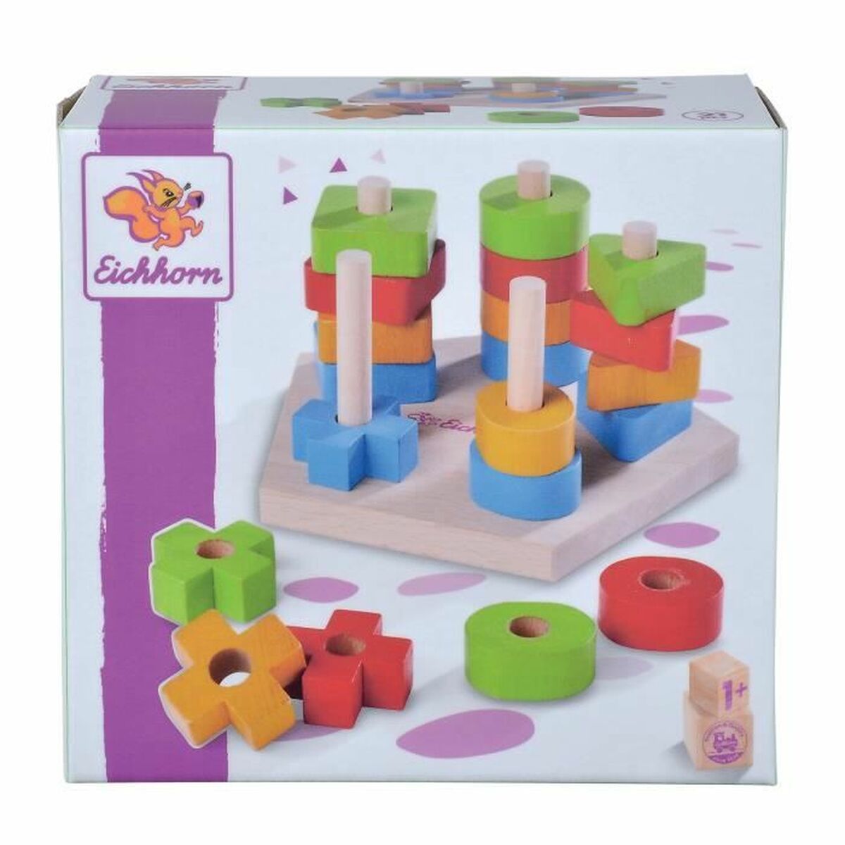 Playset Eichhorn Stacking Shapes - 2