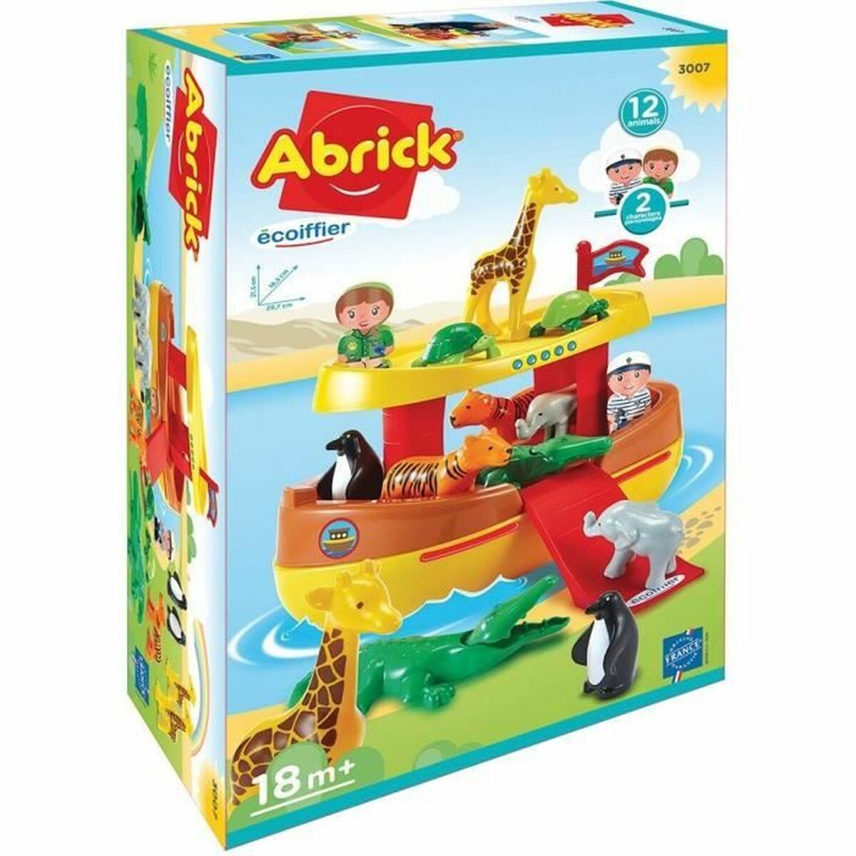 Playset Ecoiffier Noah's Ark 14 Delar - 2
