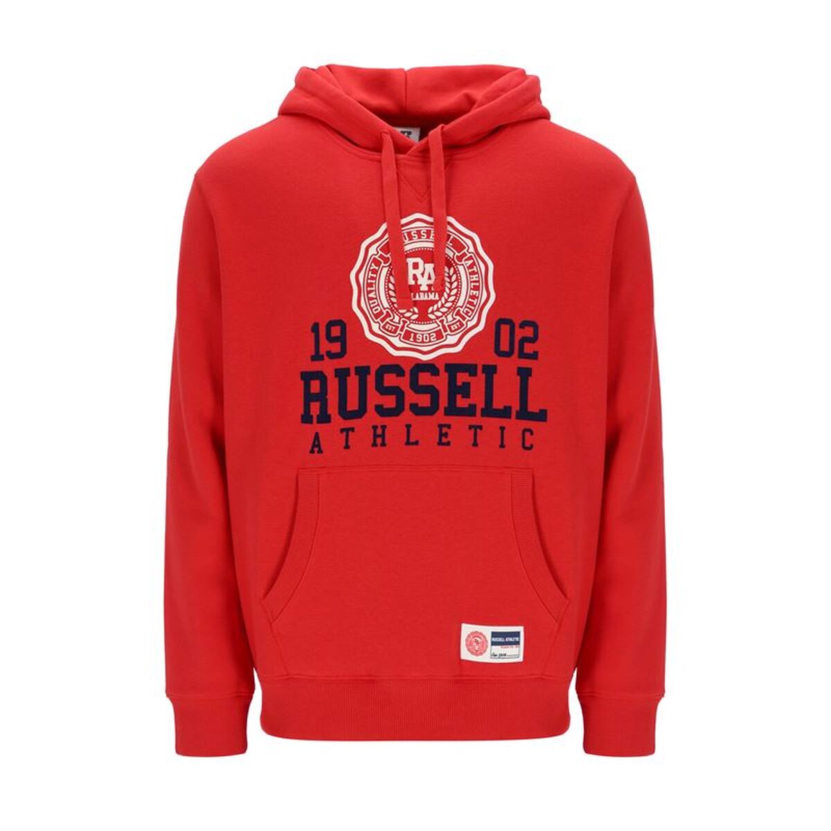 Tröja med huva Herr Russell Athletic  Hoody Röd