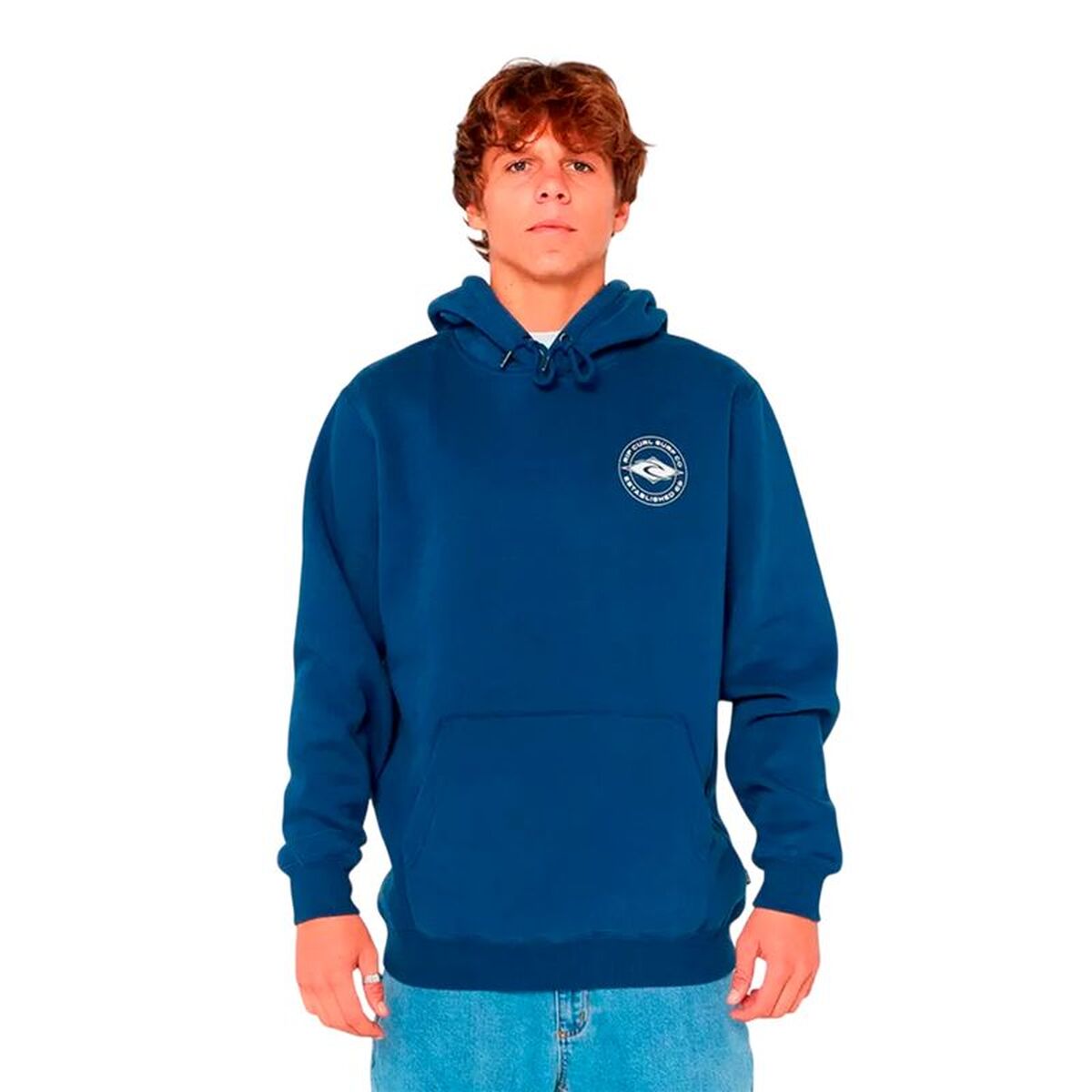 Tröja med huva Herr Rip Curl Staple Hood Blå