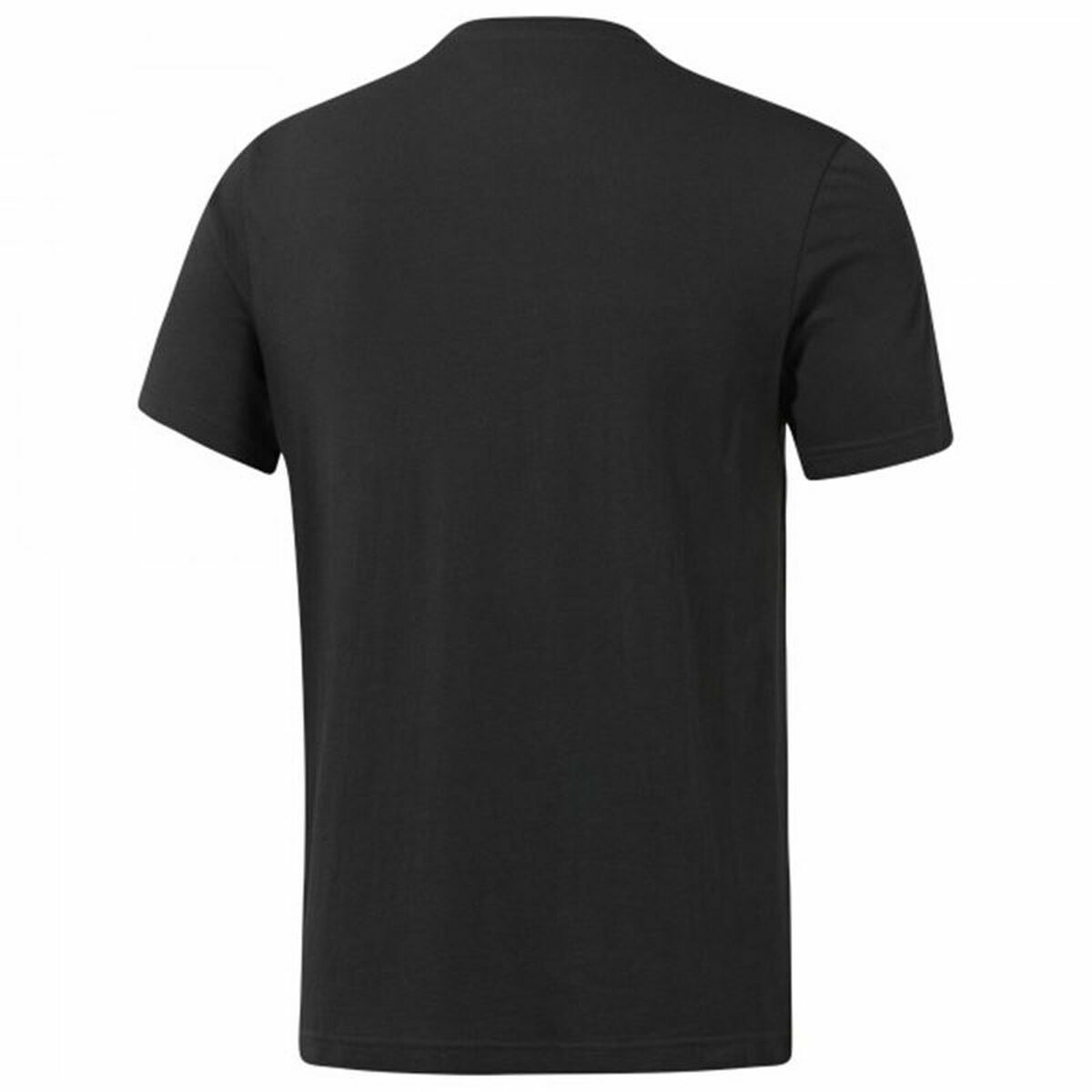 T-shirt med kortärm Herr Reebok Sportswear Training Kamouflage Svart - 2