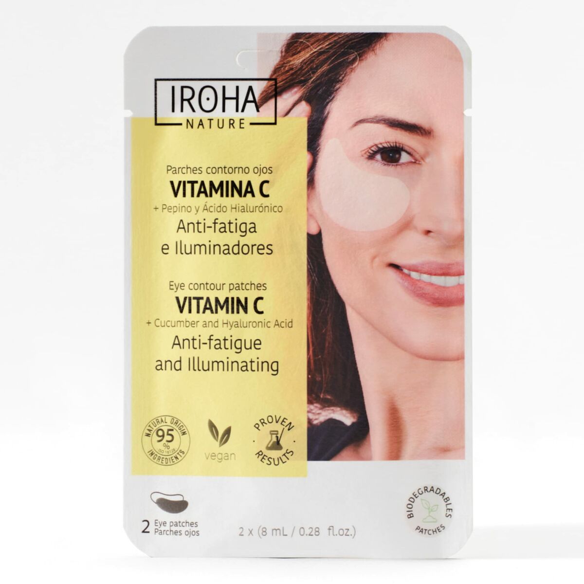 Exfolierande ansiktsvatten Iroha   Sminkdynor i bomull 10 antal
